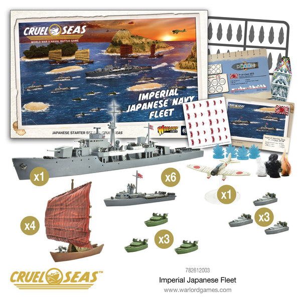 Cruel Seas - Imperial Japanese Fleet: www.mightylancergames.co.uk