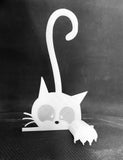 Ghost Cat Shelf Decoration - set of 2- Halloween Decoration