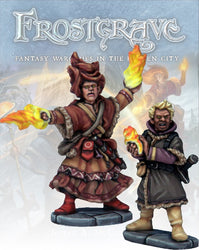 Frostgrave - Elementalist & Apprentice: www.mightylancergames.co.uk