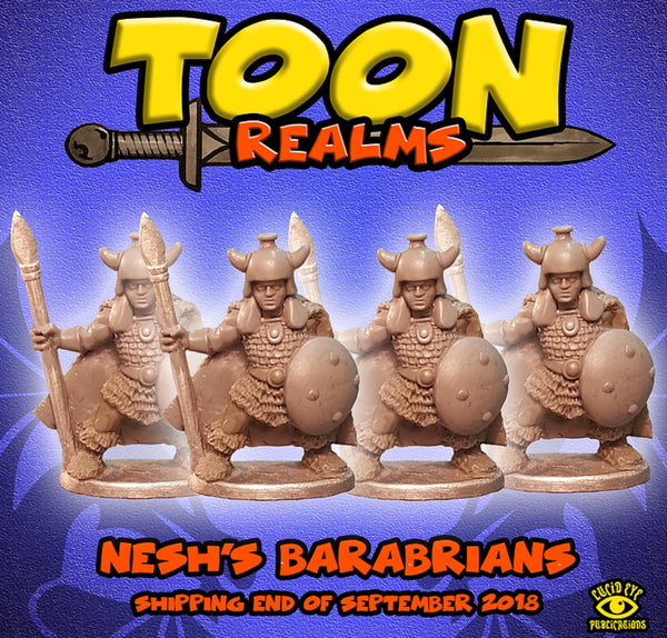 Nesh's Barbarians - Toon Realms: www.mightylancergames.co.uk