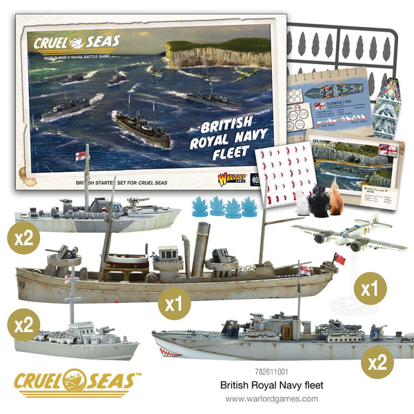 Cruel Seas - British Royal Navy Fleet