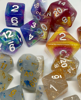 7 set rpg dice 