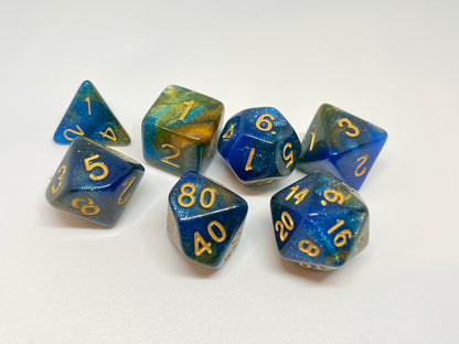 Galaxy - RPG 7 Dice Set