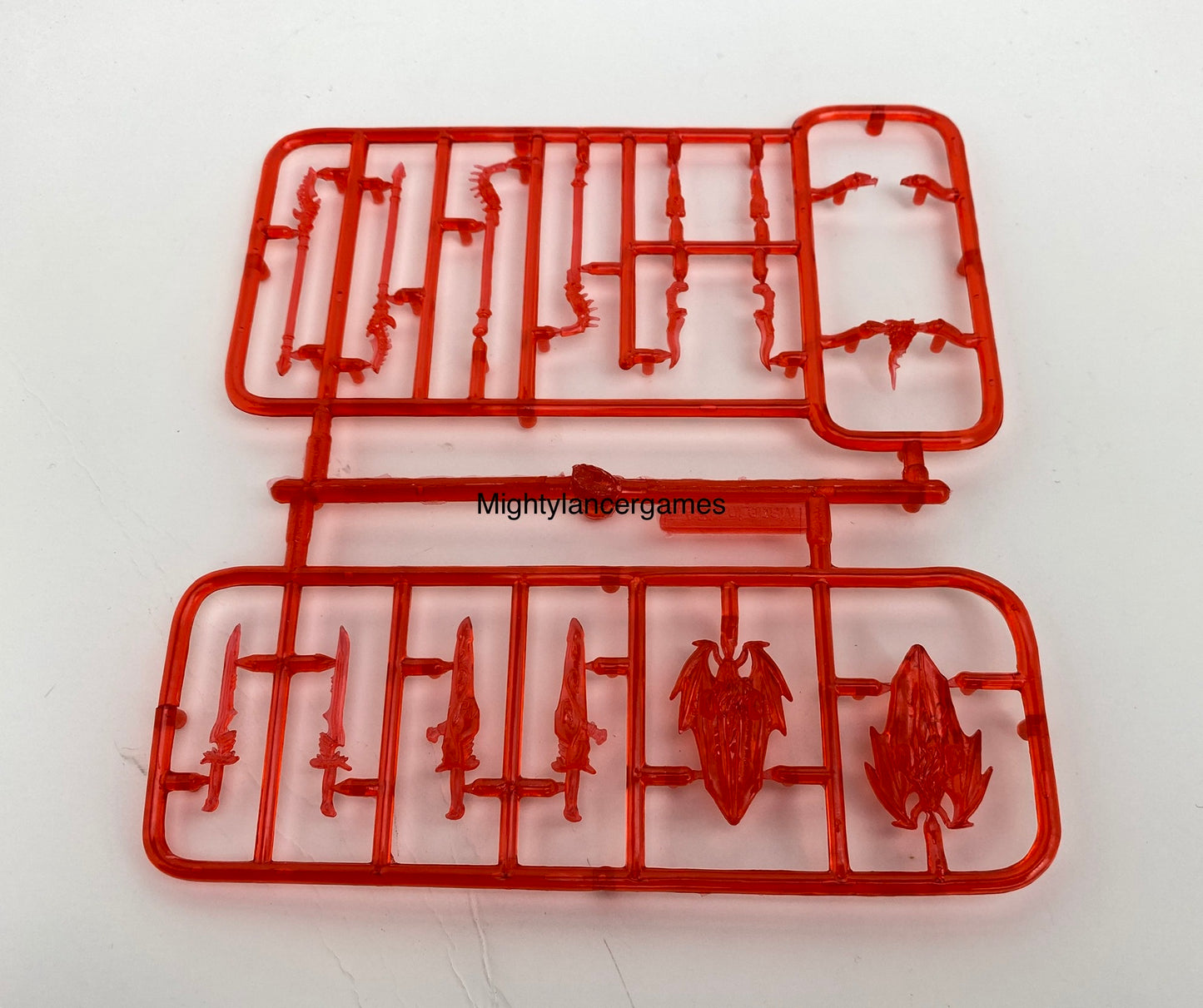 Reaper Miniatures Weapon Sprue- Red