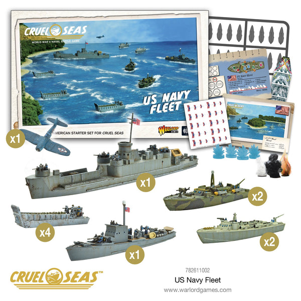 Cruel Seas - US Navy Fleet: www.mightylancergames.co.uk