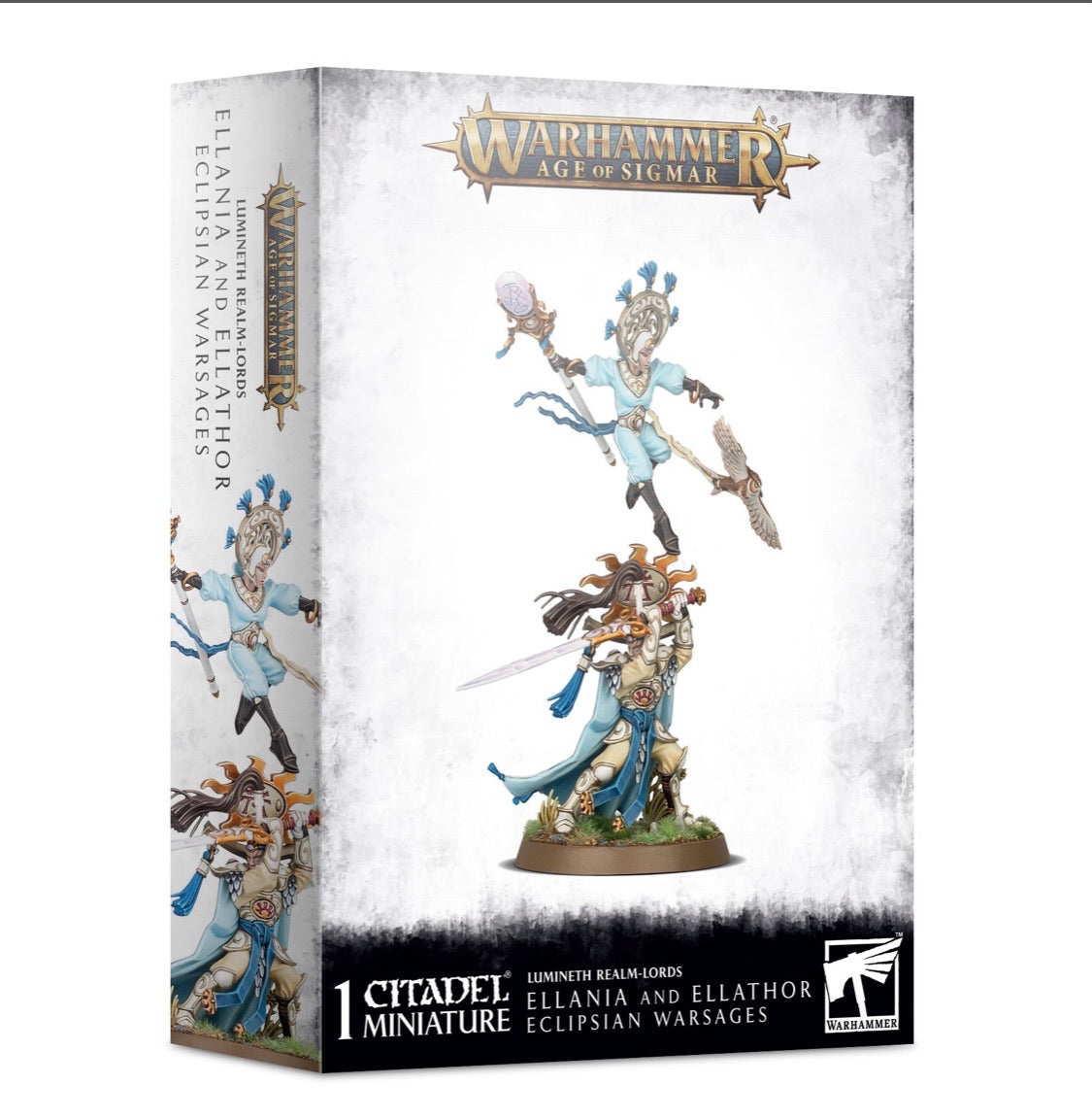 Ellania & Ellathor - Lumineth Realm-Lords (Age of Sigmar)