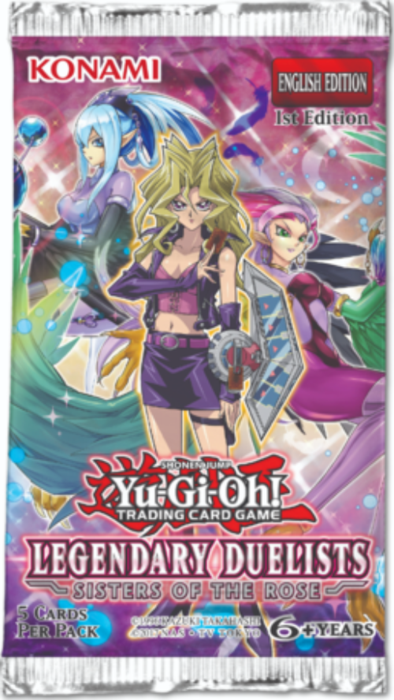 Yu-Gi-Oh! Legendary duellists sisters of the rose Booster Pack