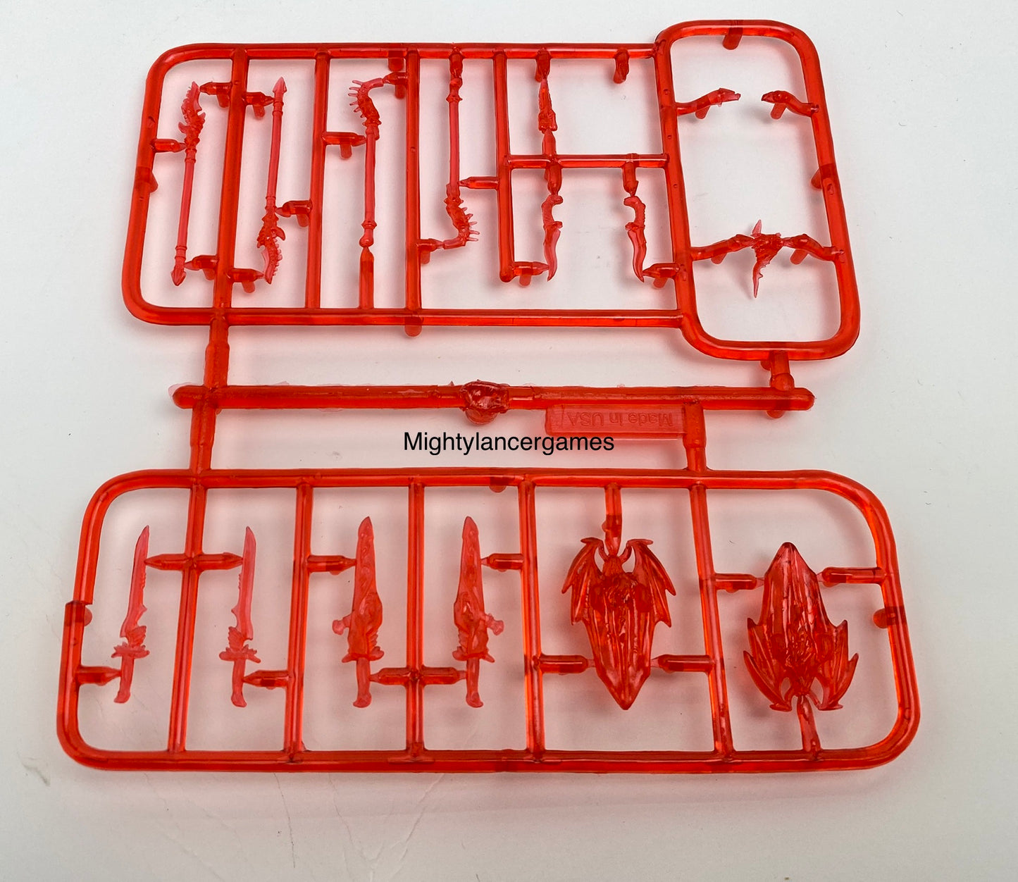 Reaper Miniatures Weapon Sprue- Red