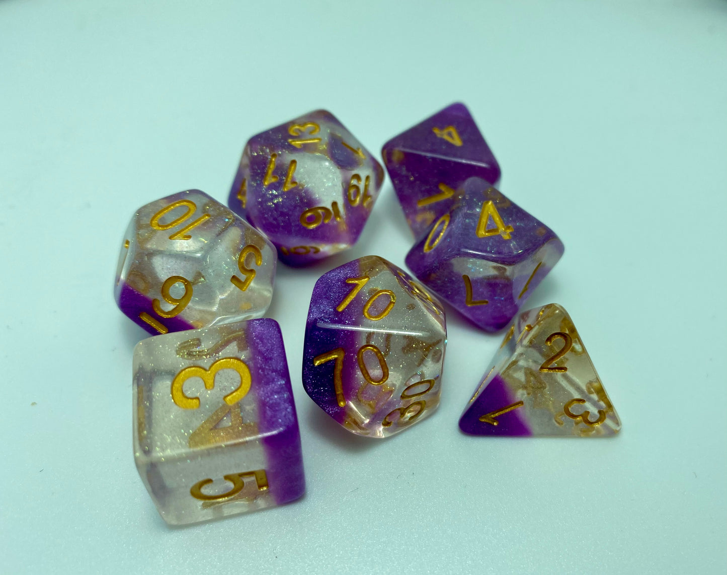 Snow Globe - RPG 7 Dice Set