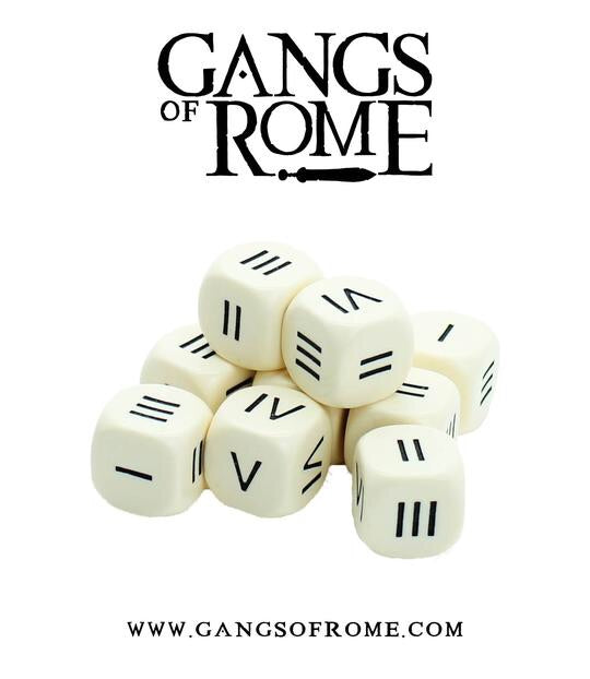 Gangs of Rome - Roman Numeral Dice