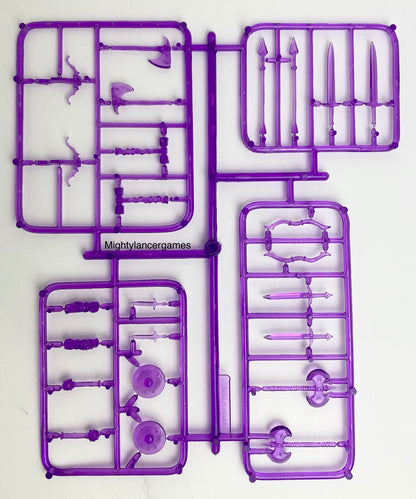 Reaper Miniatures Weapon Sprue- Purple