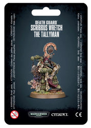 Scribbus Wretch, the Tallyman - Deathguard (Warhammer 40k)