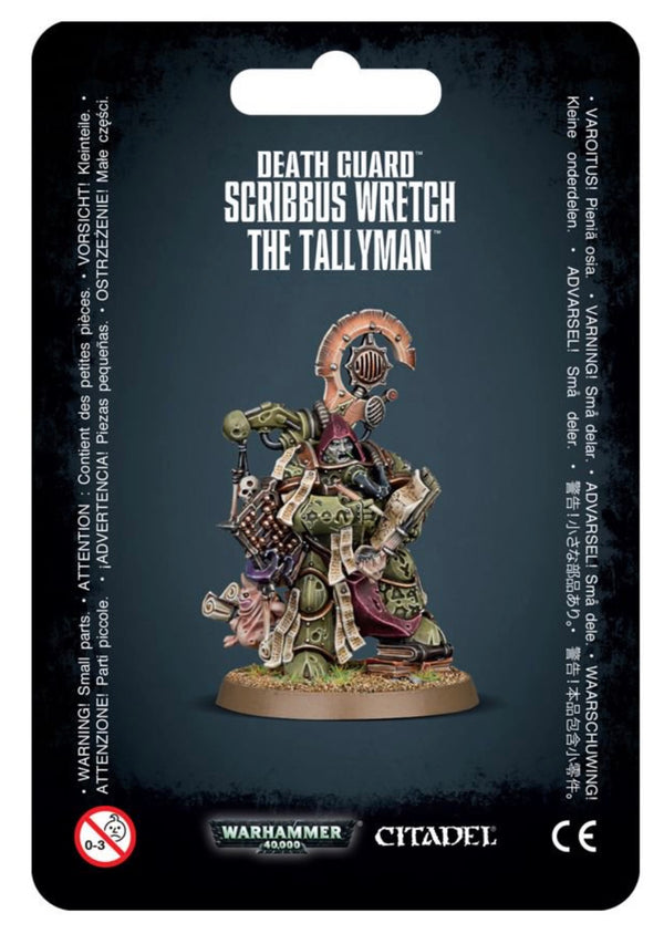 Scribbus Wretch, the Tallyman - Deathguard (Warhammer 40k)