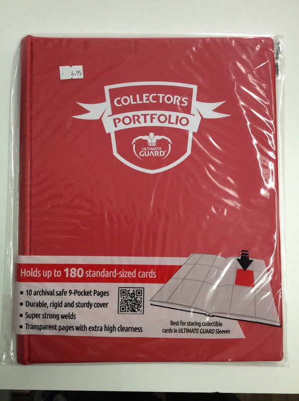 ULTIMATE GUARD 9 Pocket Collectors Portfolio - Red