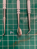 Sculpting Tools set of 3 - 1011- Green Stuff World