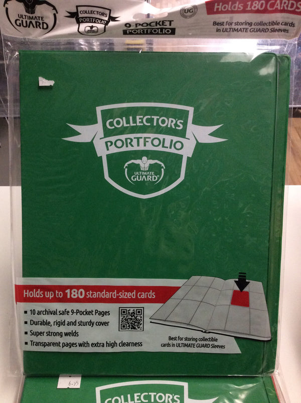 ULTIMATE GUARD 9 Pocket Collectors Portfolio - Green