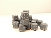 Grey - 20 x 12mm D6 (12GD6)