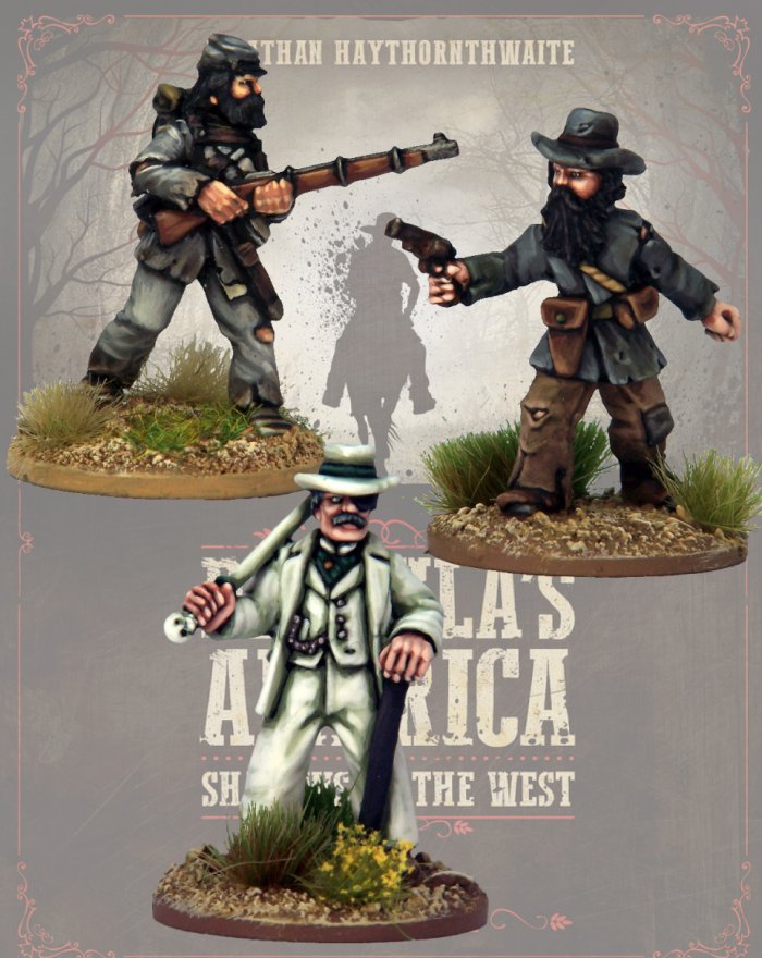 DRAC117 - Dark Confederacy  - Blister Pack (Dracula's America - Shadows of the West) :www.mightylancergames.co.uk