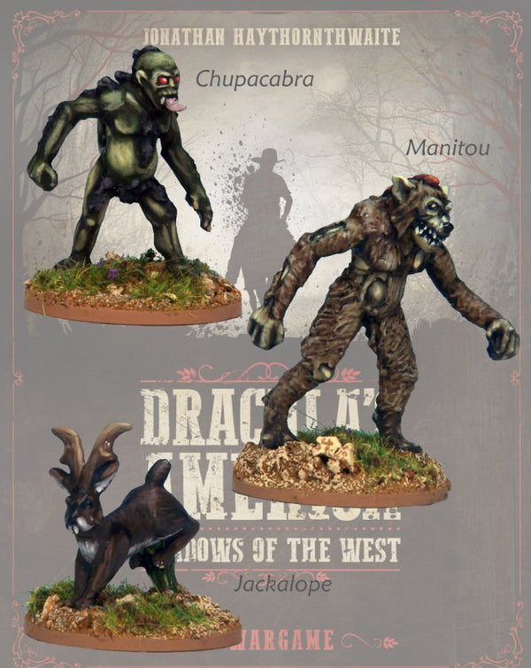 DRAC119 - Unwelcome Guests - Blister Pack (Dracula's America - Shadows of the West) :www.mightylancergames.co.uk