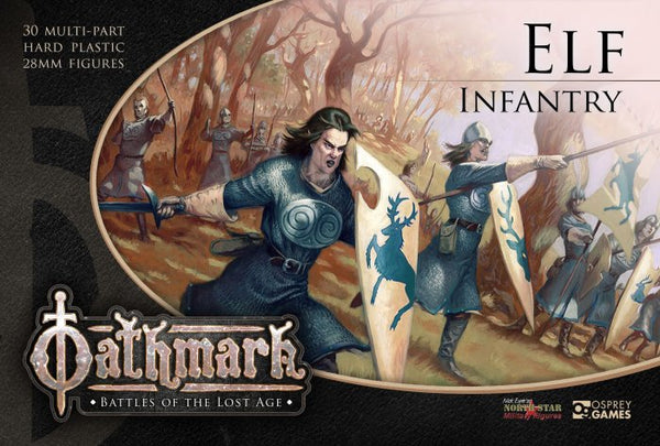 Oathmark - Elf Infantry: www.mightylancergames.co.uk