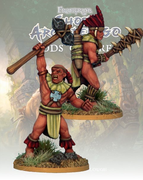 Tribals Savage & Hunter  - FGA315 (Ghost Archipelago - Gods of Fire) :www.mightylancergames.co.uk