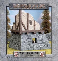 Small Ruin Wartorn Village - Battlefield in a Box (BB574)