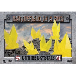 Citrine Crystals (Yellow) - Battlefield in a Box (BB594)