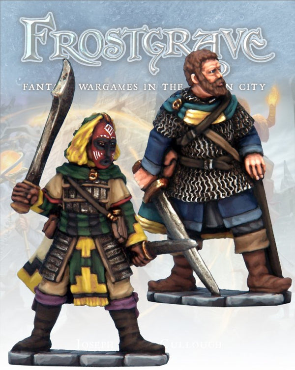 Frostgrave: Captains II: www.mightylancergames.co.uk