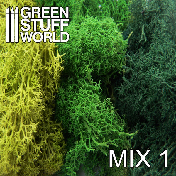 Scenery Moss - Green Mix - Green Stuff World -9325