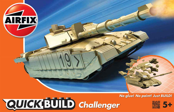 Challenger Tank - Desert (Airfix Quickbuild) :www.mightylancergames.co.uk 