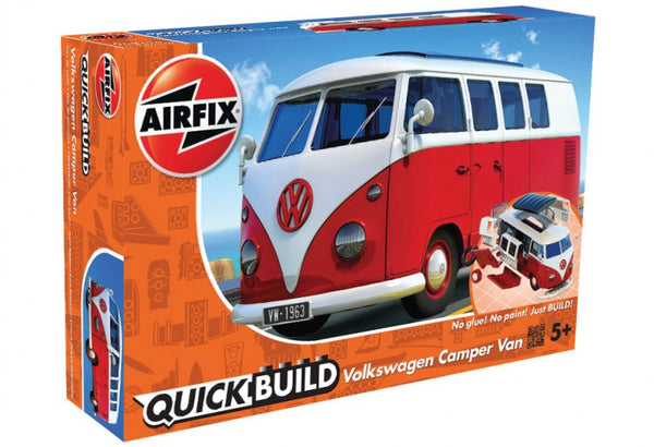 VW Camper Van - Red (Quickbuild)