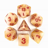 Jade Dice Set D20 Poly Dice set ...