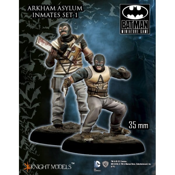 Arkham Asylum Inmates Set #1 - Batman Miniatures Game (35DC094)