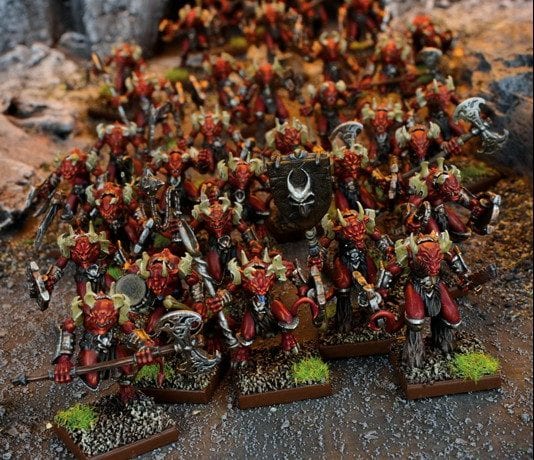 Lower Abyssal Horde - Forces of the Abyss (Kings of War) :www.mightylancergames.co.uk