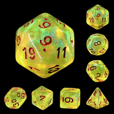 Mythic Lemon Yellow Dice Set for...