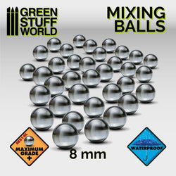 Mixing Paint Steel Bearing Balls in 8mm -9031 - Green Stuff World