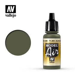 A-24M Camouflage Green - 17Ml Model Air