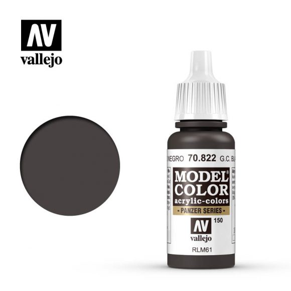 70.822 -German Camouflage Black Brown (Vallejo Model Color) :www.mightylancergames.co.uk