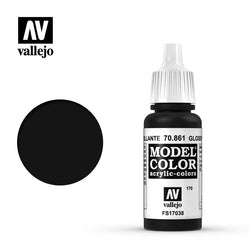 70.861 - Glossy Black (Vallejo Model Color) :www.mightylancergames.co.uk
