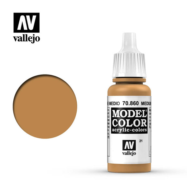 70.860 Medium Fleshtone -17ml-  Vallejo (model colour)