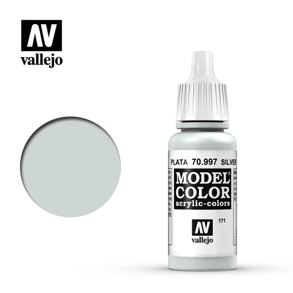 70.997 - Silver (Vallejo Model Color) :www.mightylancergames.co.uk