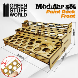 Modular Paint Rack - FRONT -9846- Green Stuff World