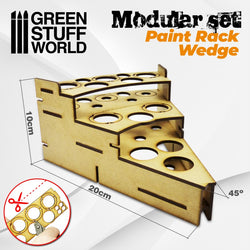 Modular Paint Rack - WEDGE -9848- Green Stuff World