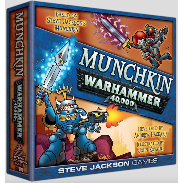 Munchkin Warhammer 40,000 from Mighty Lancer Games: www.mightylancergames.co.uk