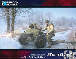 M3 37mm AT Gun with Crew (Rubicon 1/56 Kit)