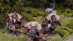 Ogre Hunters - Ogres Kings of War :www.mightylancergames.co.uk