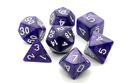 Pearl Purple Poly Dice Set - PPW2
