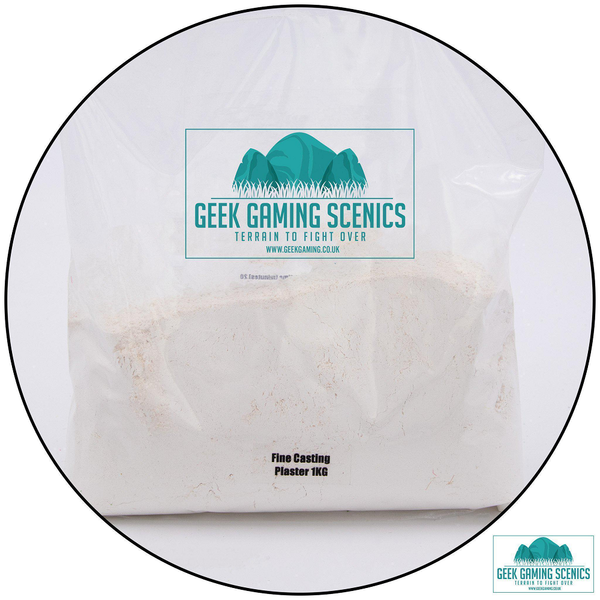 A bag of casting plaster by Geek Gaming Scenics