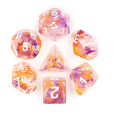 Storm gem dice set with clouds o...