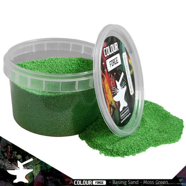 Basing Sand –Moss Green- Colour Forge -BAS202